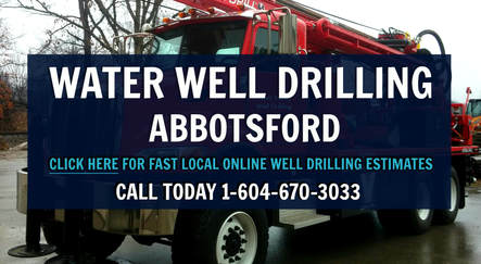 Abbotsford Water Well Drilling Rig
