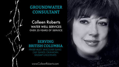 colleen groundwater specialist - Vancouver Island - Fraser Valley - British Columbia