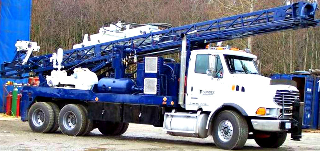 Water Well Drilling Rig  - Langley - Farm Water System