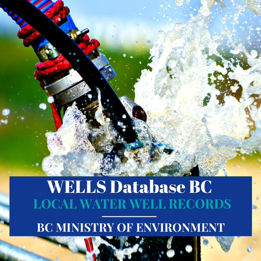 wells database langley - british columbia